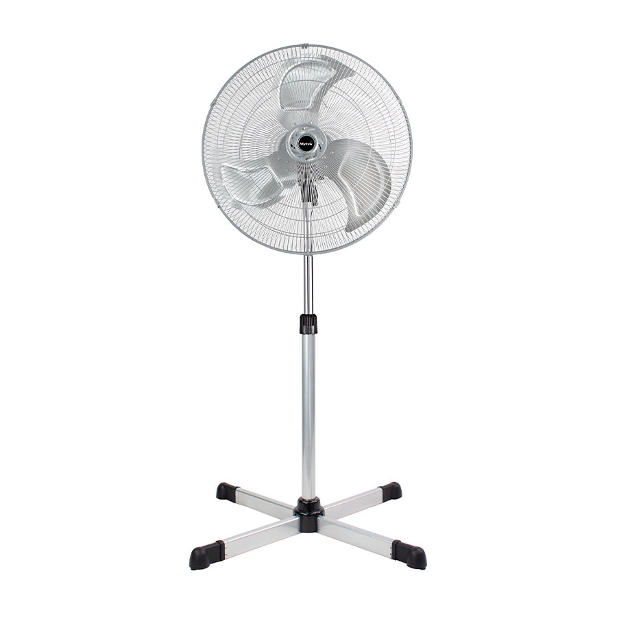 MYTEK| 3328 Ventilador de Aire 20’’, 3 velocidades, Oscilación 90°, Ajustable hasta 148 cm