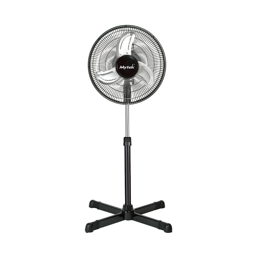MYTEK| 3369 Circulador de Aire 16’’, 3 velocidades, Altura ajustable hasta 133 cm, Oscilatorio