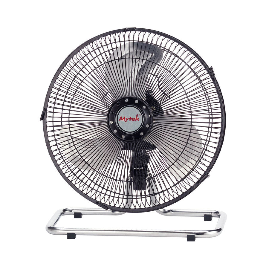 MYTEK| 3372 Ventilador de Piso 2 en 1 de 12", Oscilación 360°, 3 velocidades