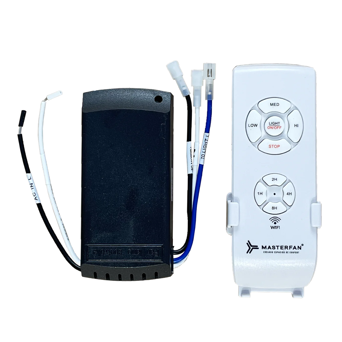 MASTERFAN| Control Remoto Zeus Timer 3 Velocidades Wifi