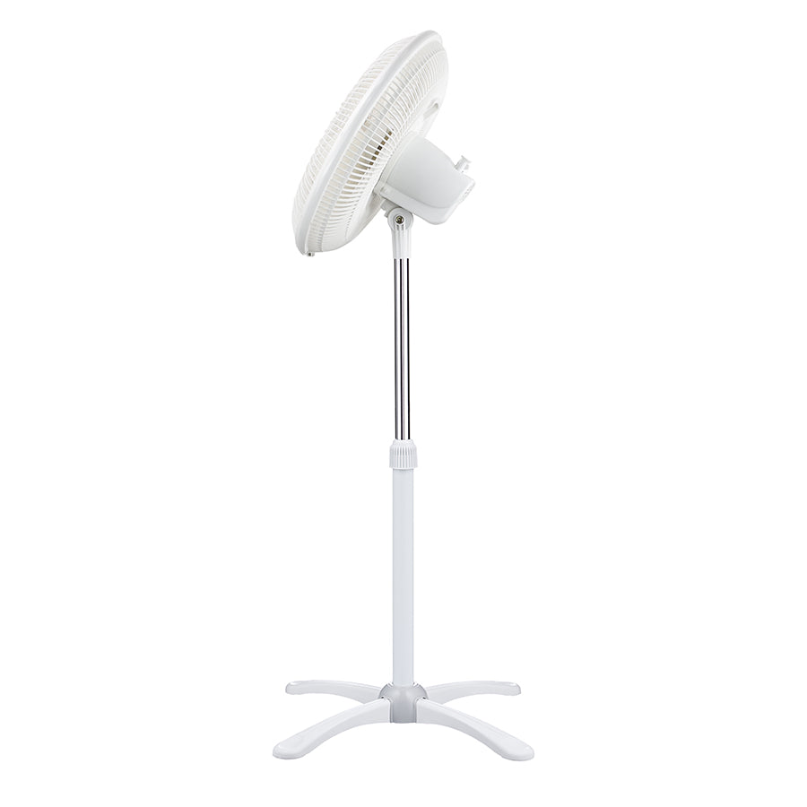 MYTEK| 3197 Ventilador de Pedestal 16’’, Silencioso, 3 aspas, Altura ajustable