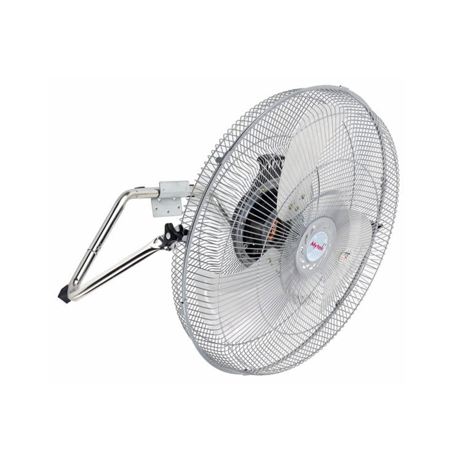 MYTEK| 3347 Circulador de Aire para Piso 2 en 1 de 16’’, 3 velocidades, Aspas metálicas, inclinado manual