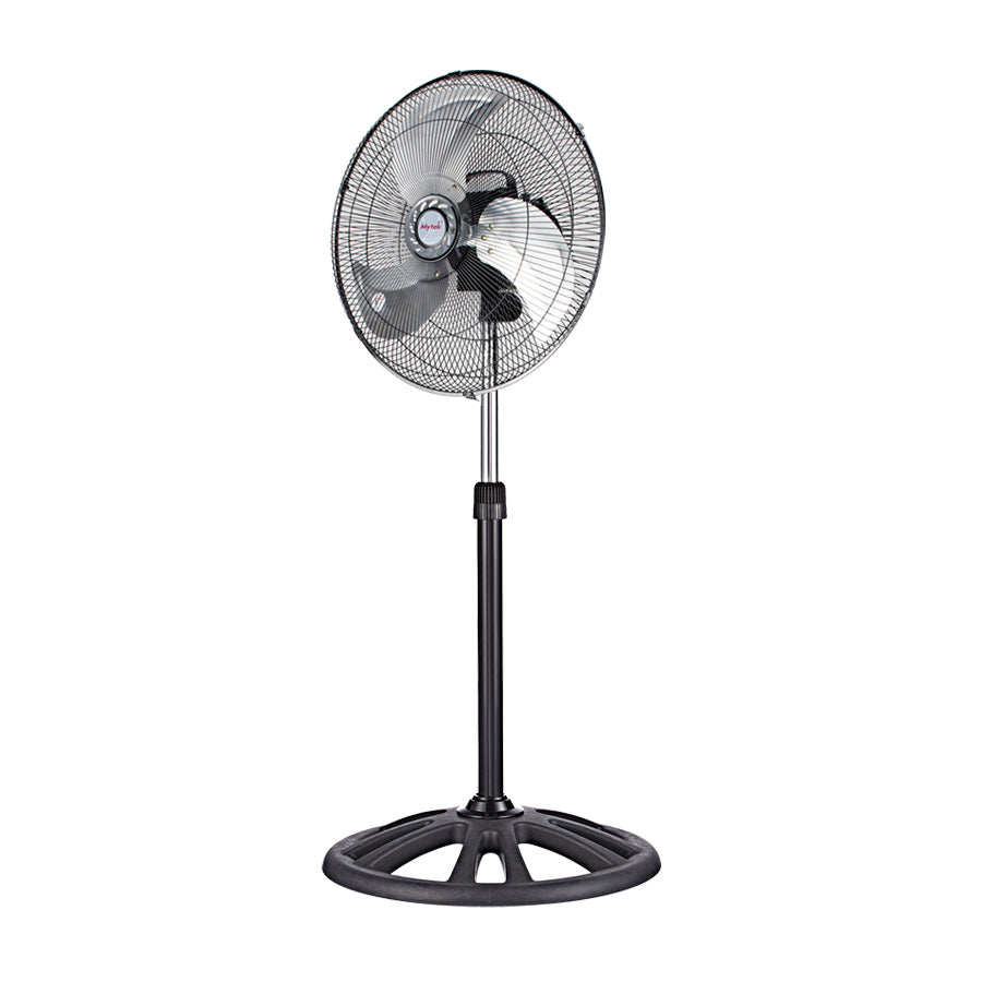 MYTEK| 3396 Circulador Industrial de Aire 20’’, 3 velocidades, Oscilación 90°, Altura ajustable 150 cm