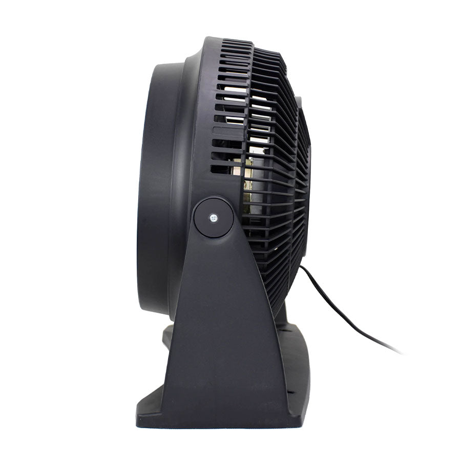 MYTEK| 3337 Ventilador de Piso 2 en 1 de 12’’, 2 velocidades, Oscilación 90°, Ajustable hasta 210 cm