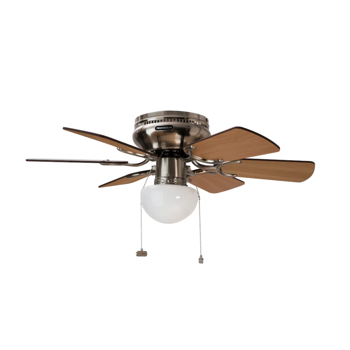 MASTERFAN| Ventilador Petit 30", para áreas pequelas de hasta 9 m², 6 aspas, Base para foco, 3 velocidades