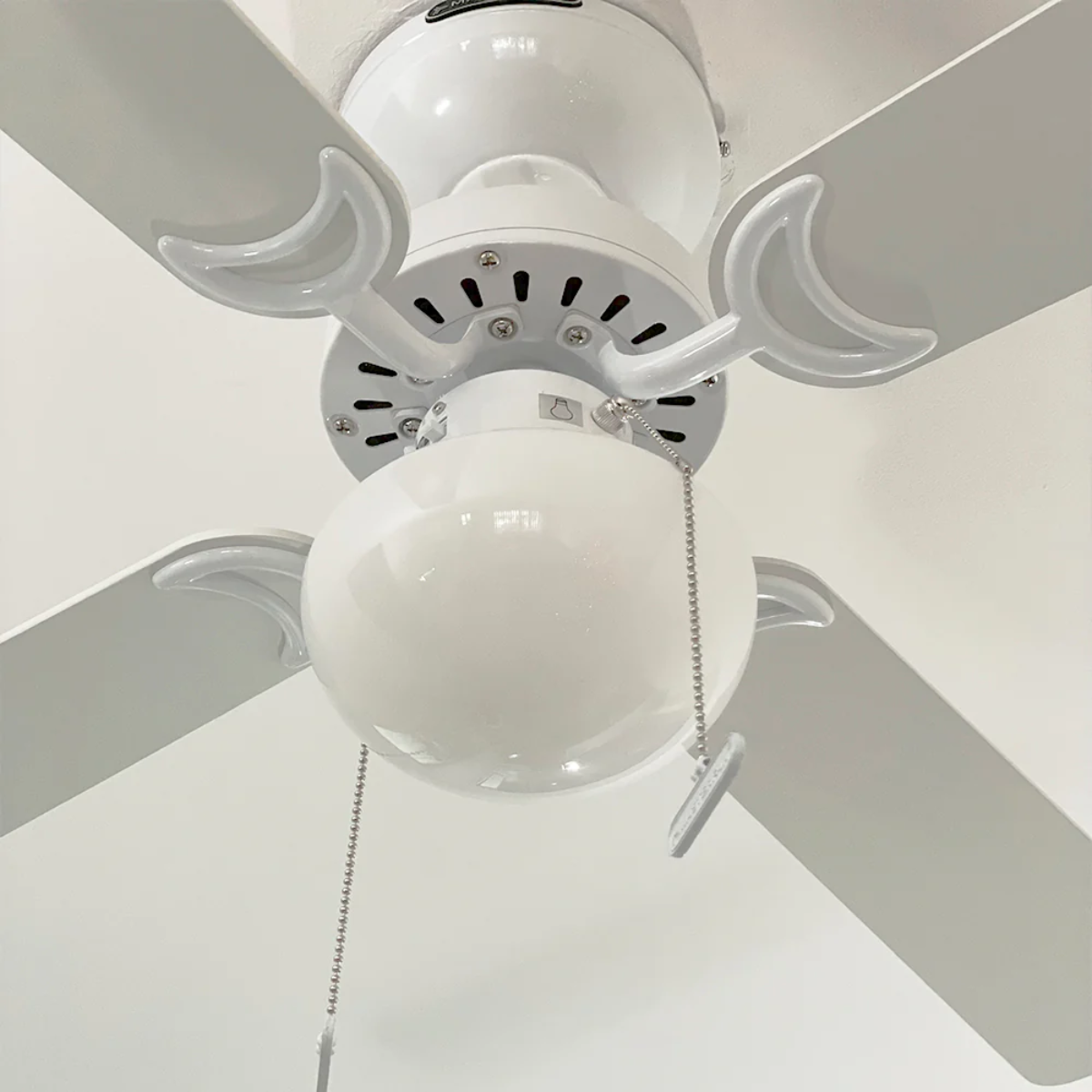MASTERFAN| Ventilador Condesa 42" Blanco, para áreas mediana de 9 a 16 m², 4 aspas doble vista, 3 velocidades