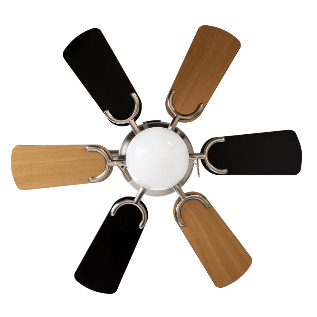 MASTERFAN| Ventilador Petit 30", para áreas pequelas de hasta 9 m², 6 aspas, Base para foco, 3 velocidades