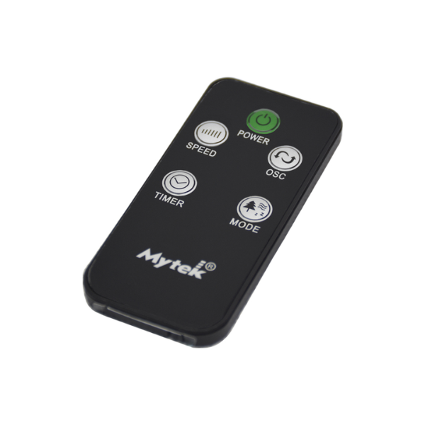 MYTEK| 3432 Ventilador de Torre 40", Tres velocidades, Oscilación, Modo sueño, Control remoto, Temporizador