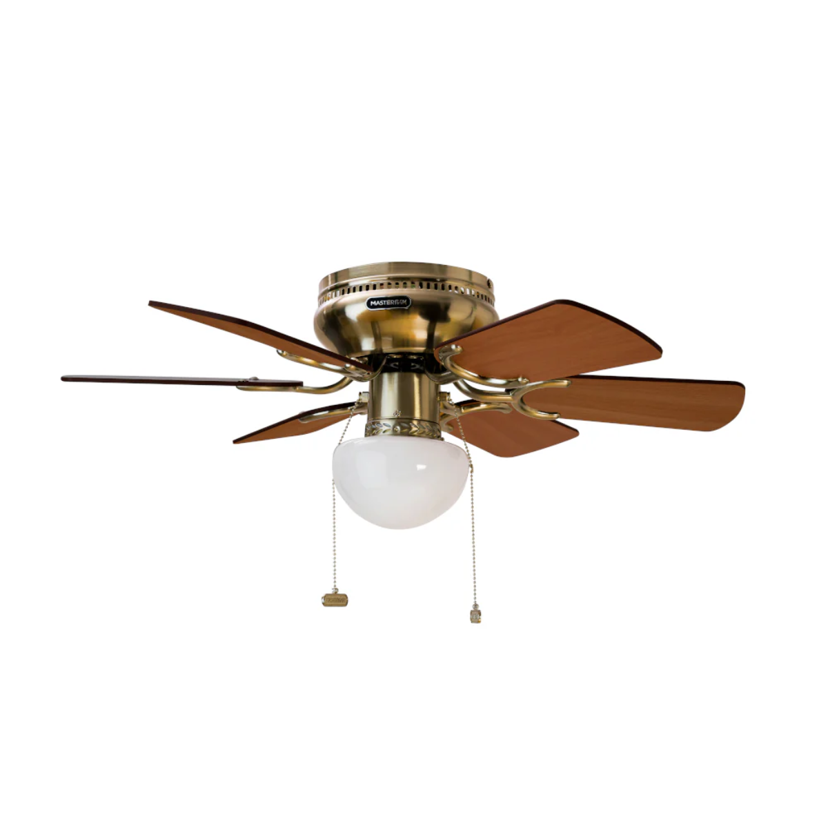 MASTERFAN| Ventilador Petit 30", para áreas pequelas de hasta 9 m², 6 aspas, Base para foco, 3 velocidades