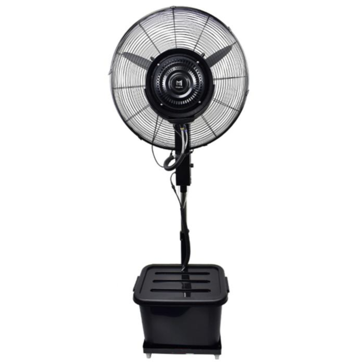 Ventilador con Humidificador 30", 3 aspas y tipos de vientos, Oscilación 90°, Enfria hasta 50m²