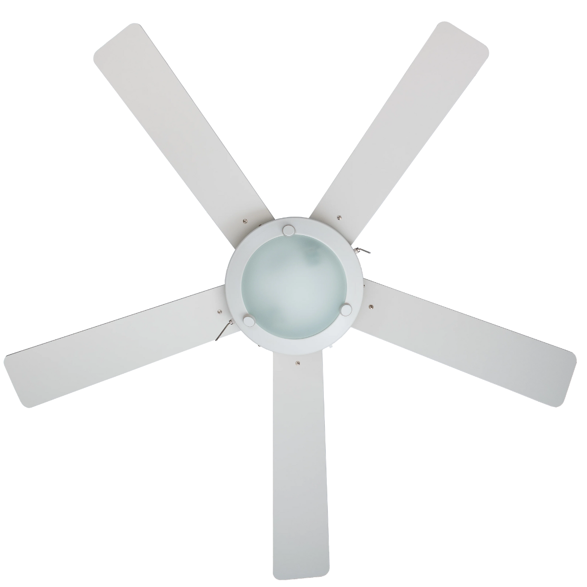 Ventilador Esparta 52″ Maple funcionando en espacio amplio