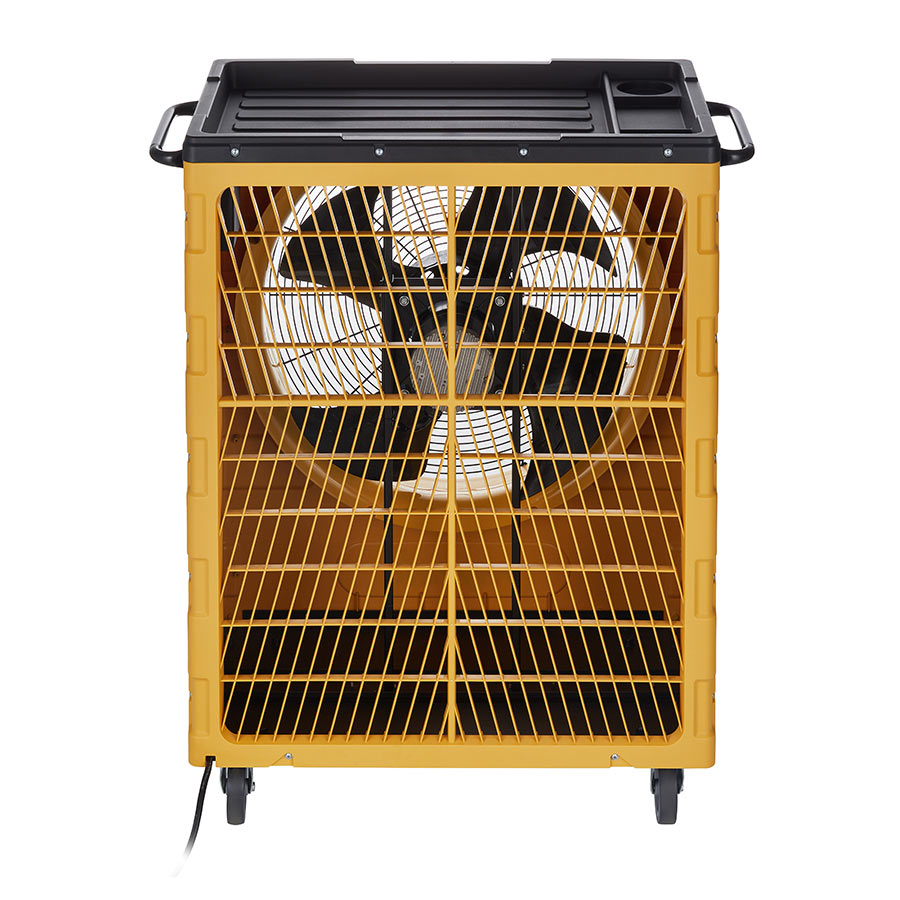 Tomas de corriente integradas en el ventilador industrial multifuncional MYTEK 3414
