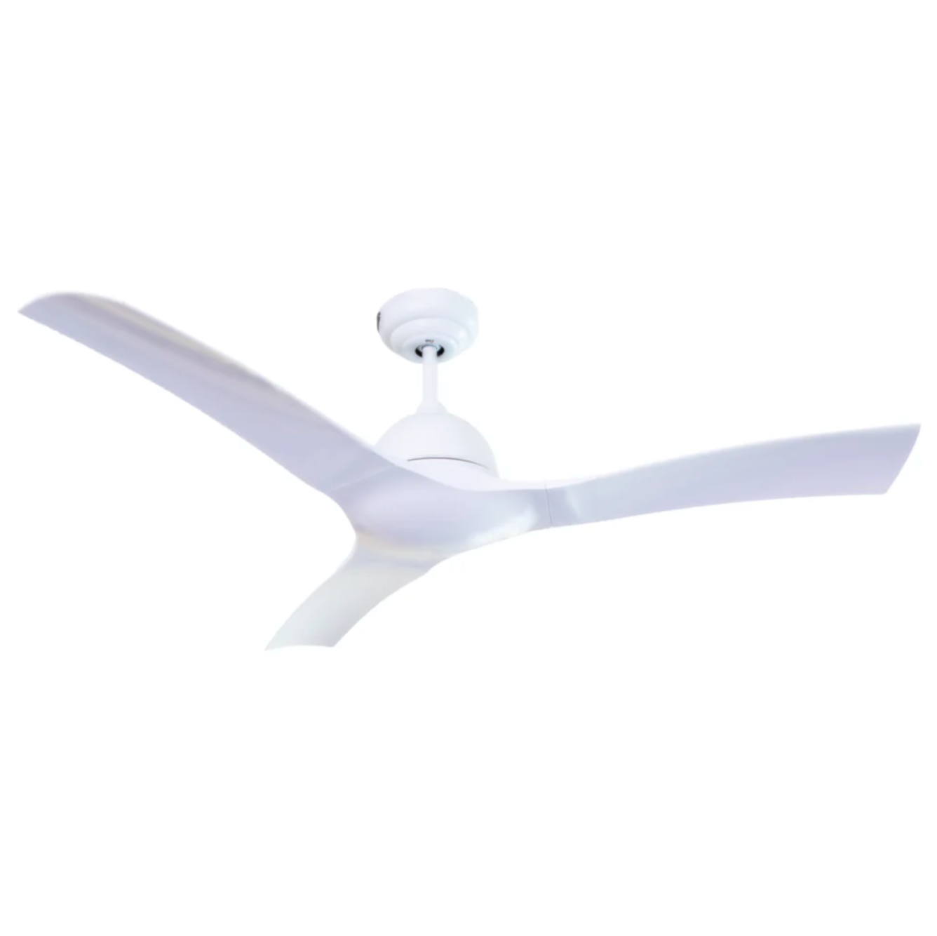 Ventilador Luna 52″ Blanco vista lateral