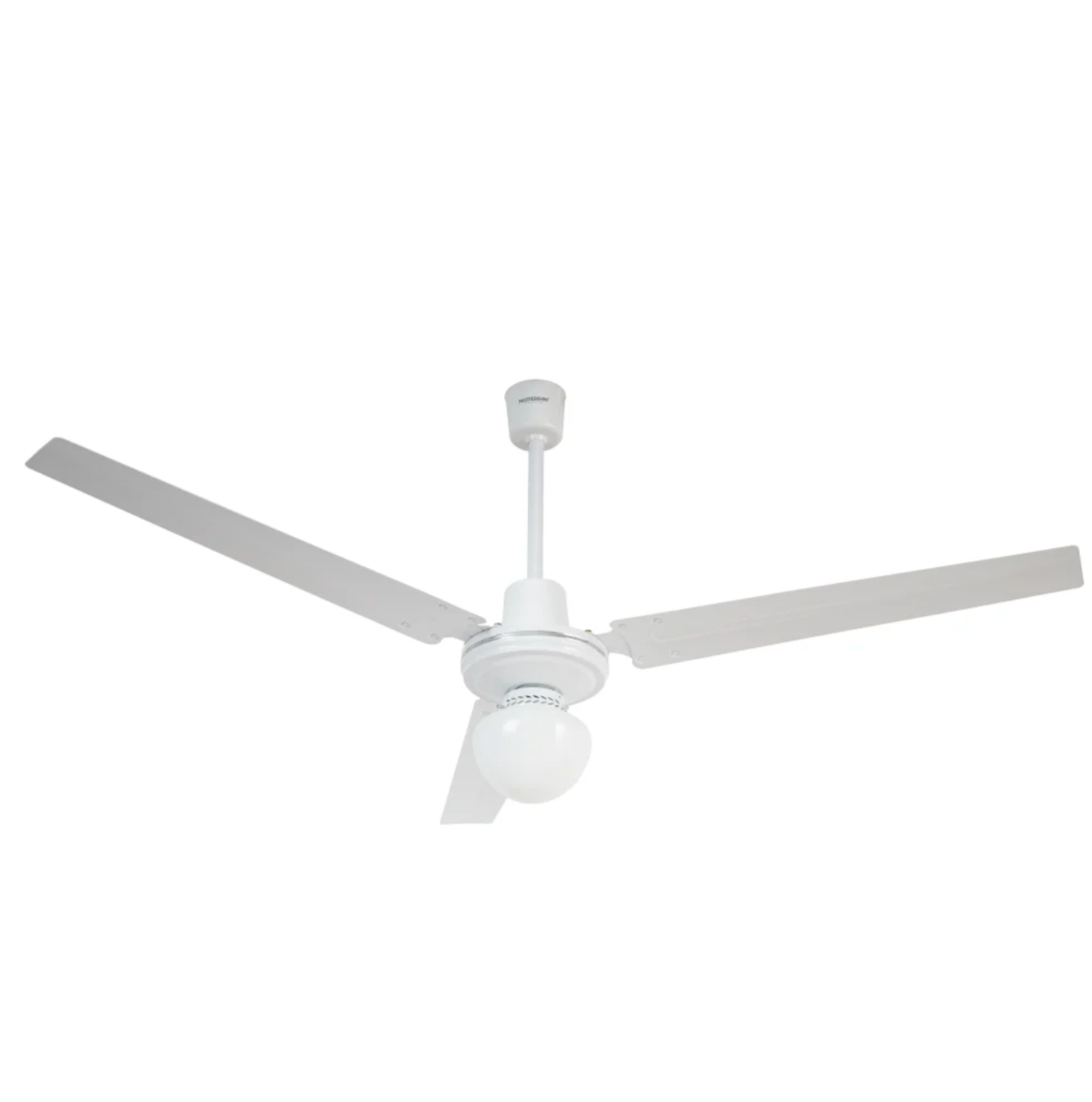 Ventilador Prometheus 56″ con luz blanco vista frontal