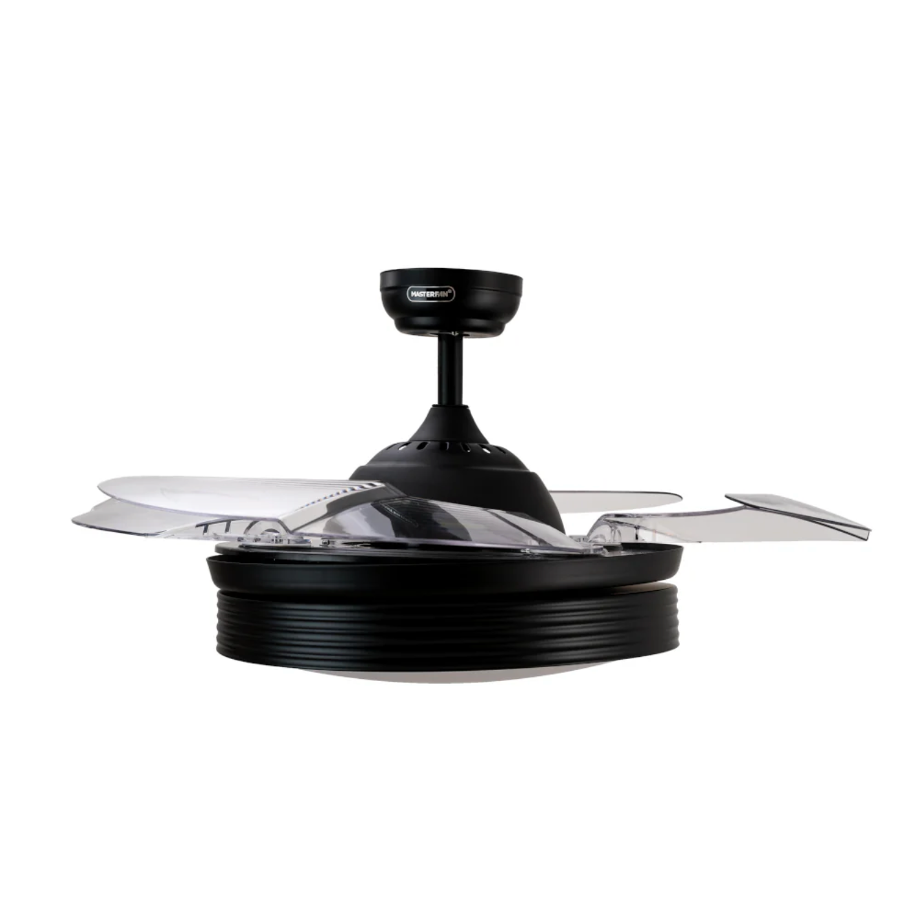 Ventilador Volare 42″ Negro vista lateral