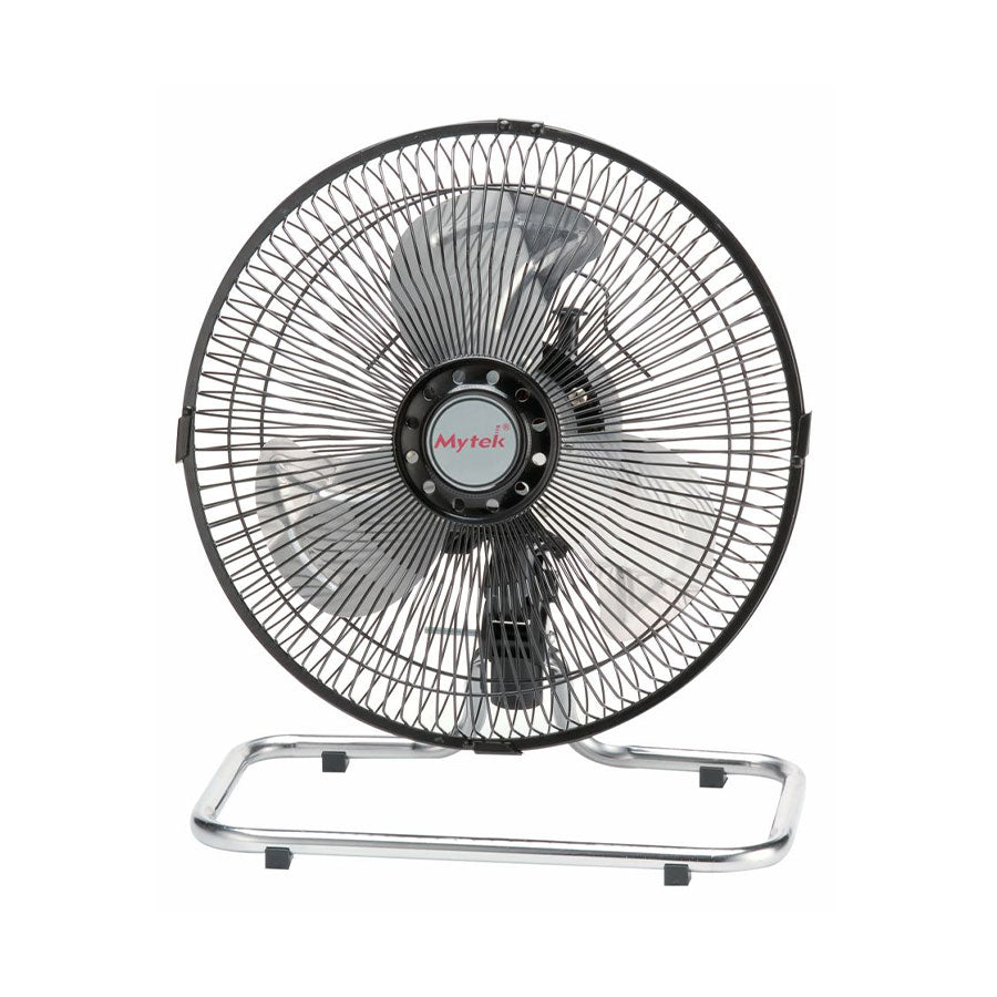 MYTEK| 3357 Ventilador de Piso 2 en 1 de 10’’, Oscilatorio, 3 velocidades, Aspas metálicas