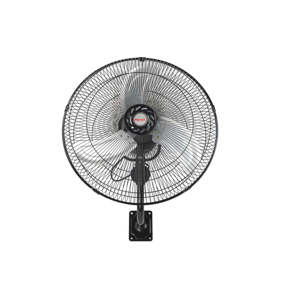 MYTEK| 3196 Ventilador de Pared 18″, 3 velocidades, Oscilación 360°,  Parrilla metálica