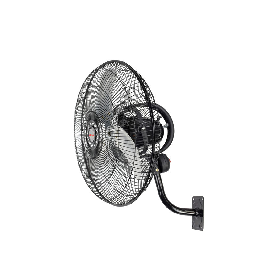 MYTEK| 3196 Ventilador de Pared 18″, 3 velocidades, Oscilación 360°,  Parrilla metálica