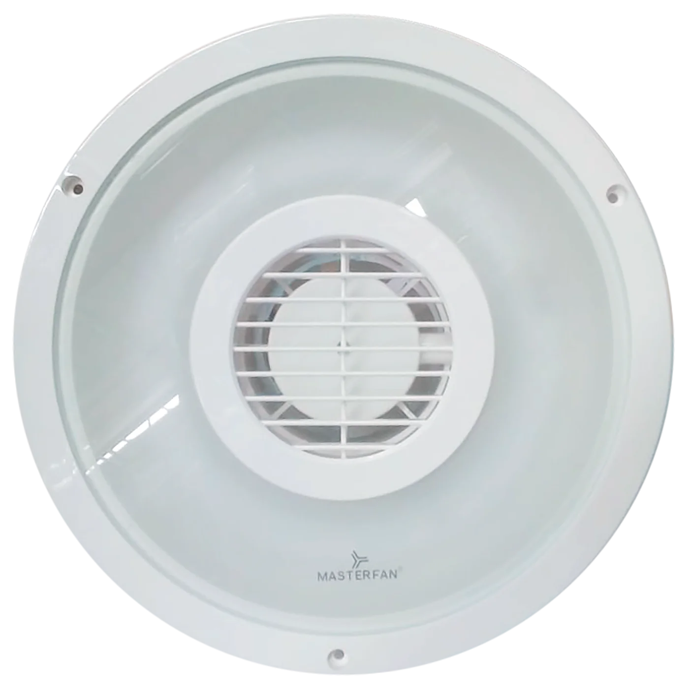 MASTERFAN| Extractor Lumina 4" Blanco, 35 Watts, Lampara integrada