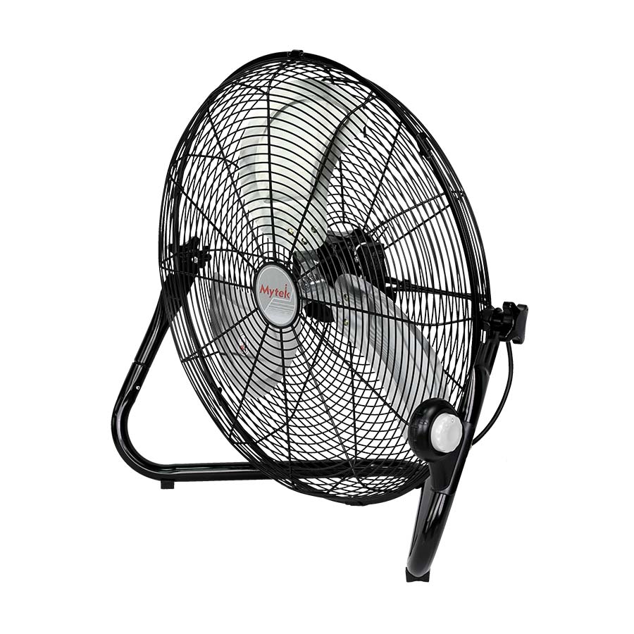 MYTEK| 3406 Ventilador de Piso y Pared 20", Aspas metálicas, 3 velocidades, Inclinación