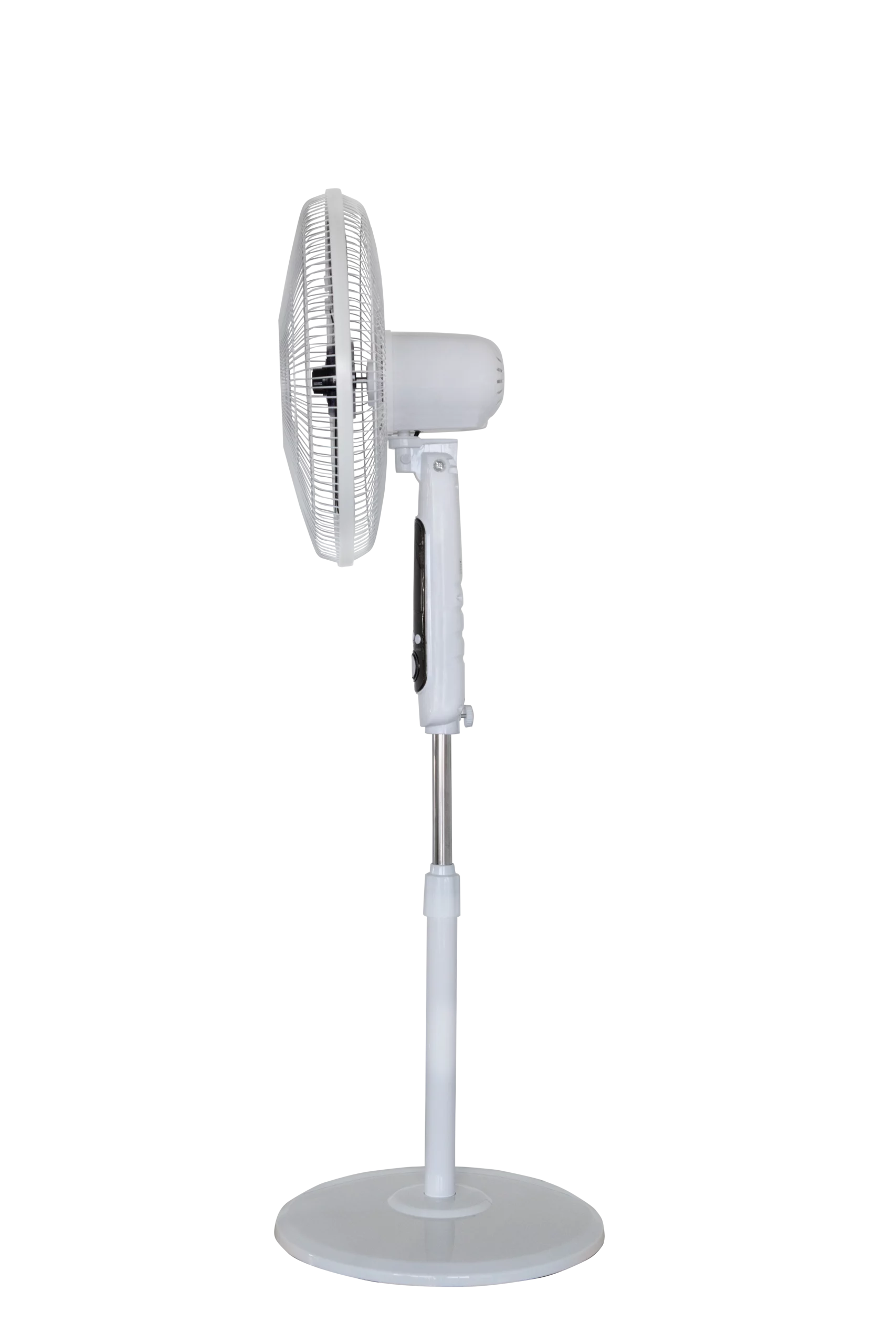 MASTERFAN| Ventilador De Pedestal Apolo 16" Blanco, 16" pulgadas, 5 aspas, temporizador