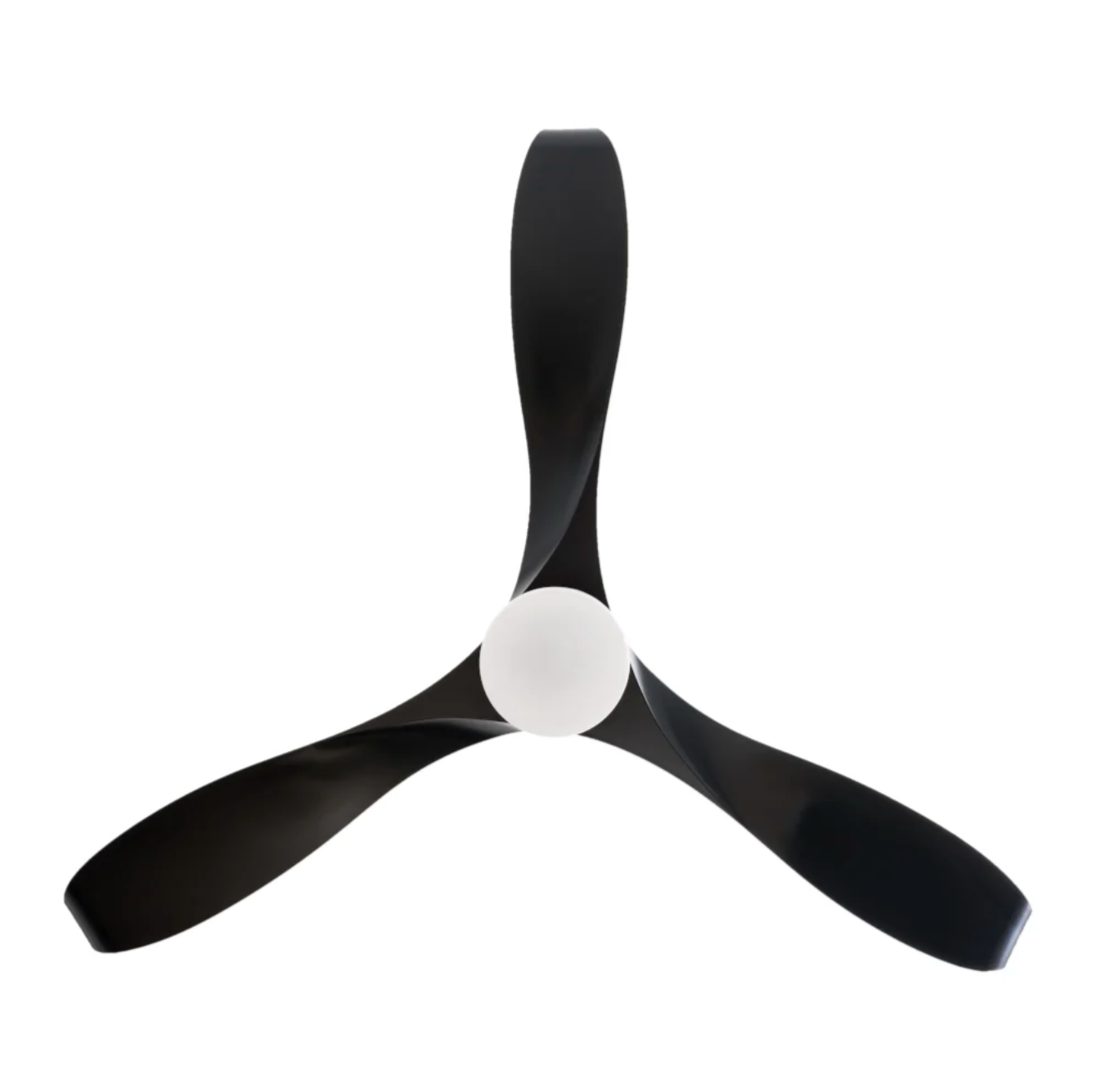 MASTERFAN| Ventilador Fenix 56" Negro, cobertura de hasta 49 m2, Luz LED