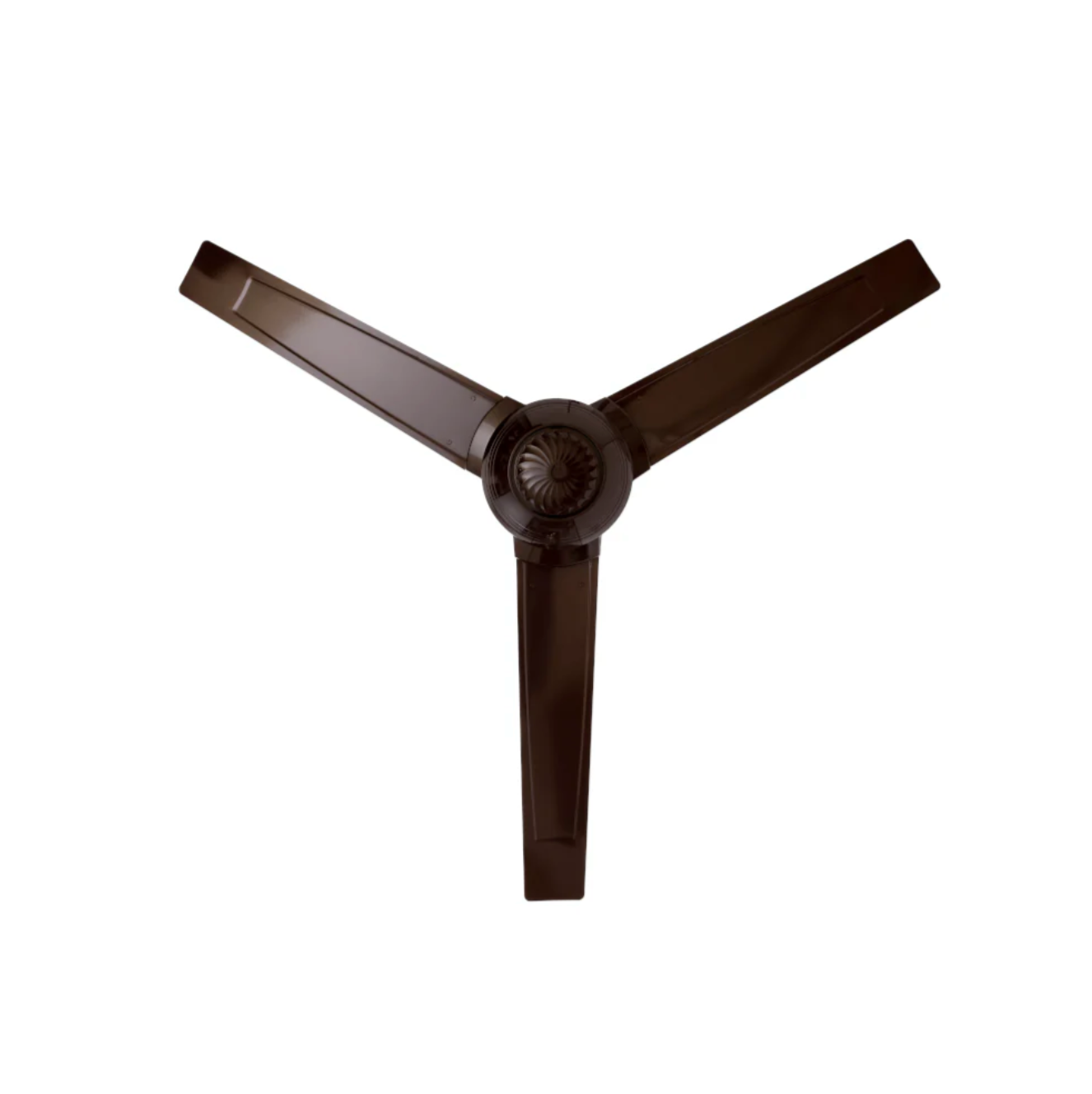 MASTERFAN| Ventilador Tifon 56" Metal satinado o chocolate, 3 aspas, 5 velocidades, control de pared, cubre de 49 a 144 m2