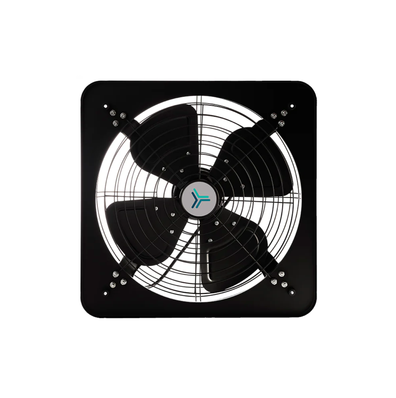 MASTERFAN| Extractor Tritón Negro Mate, Rendimiento Superior, 45 Watts, Persiana incluida