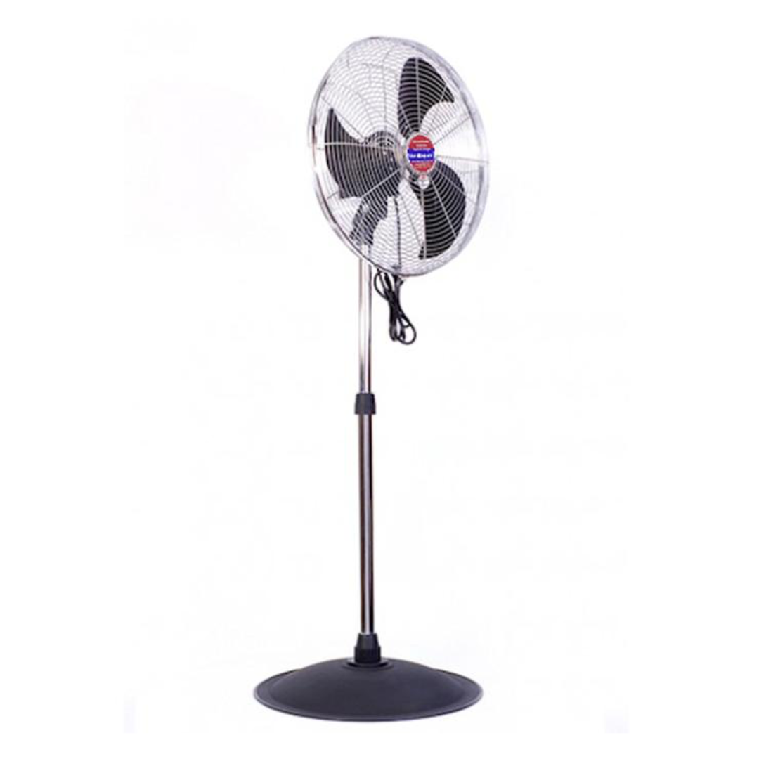 Ventilador de Pedestal 20", Silencioso, Gran flujo de aire, 3 velocidades