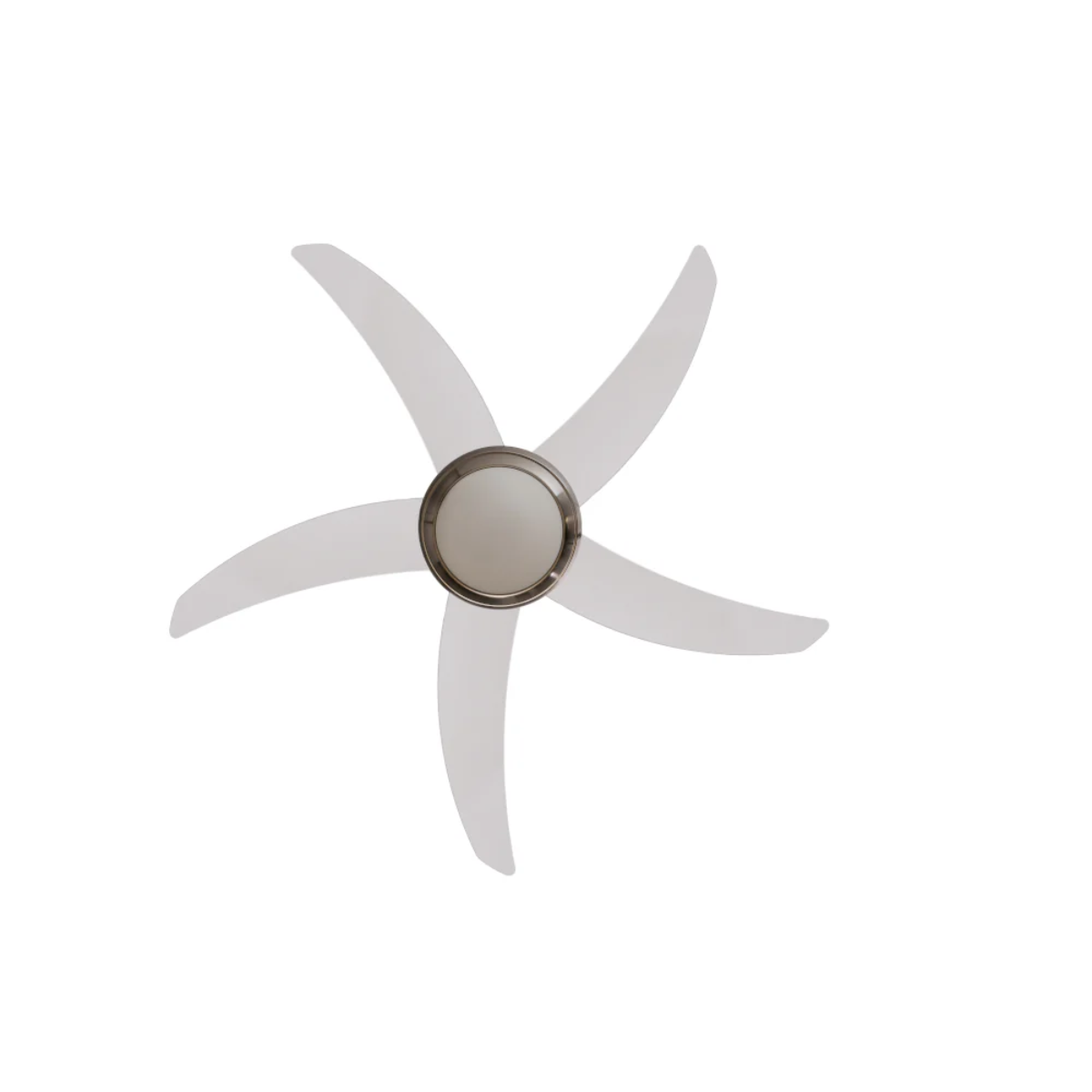 Detalle de las aspas de acrílico del ventilador Dubai 48″