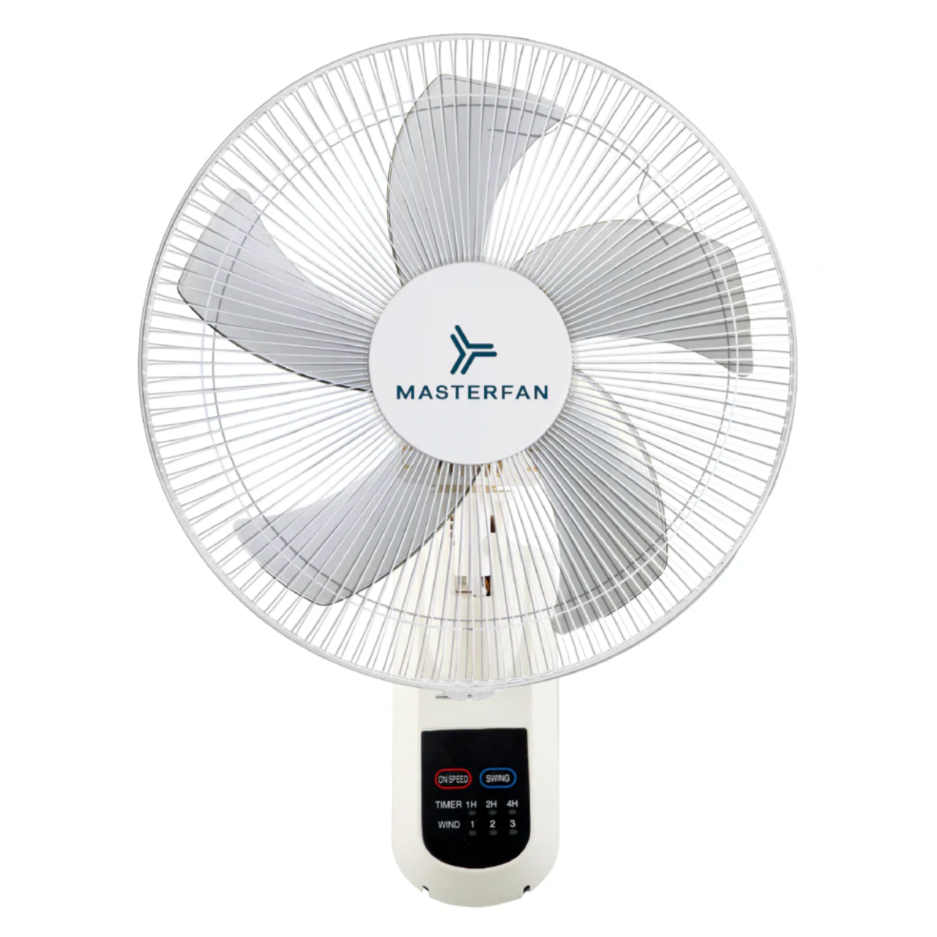 Ventilador de pared Muro 18″ Blanco Masterfan vista frontal